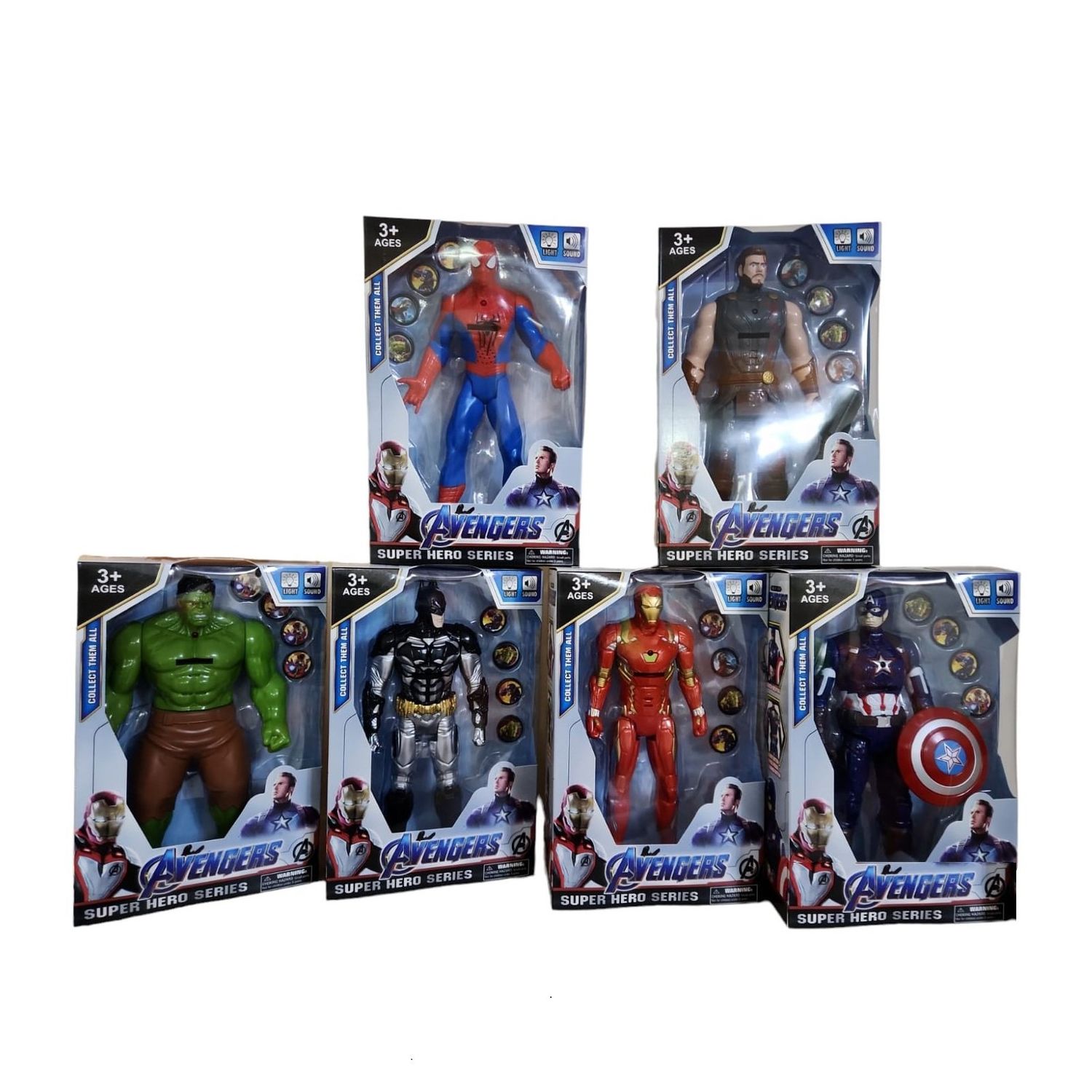 Coleccion Figuras De AcciÃ³n Avengers Action Figure Figuras De Los
