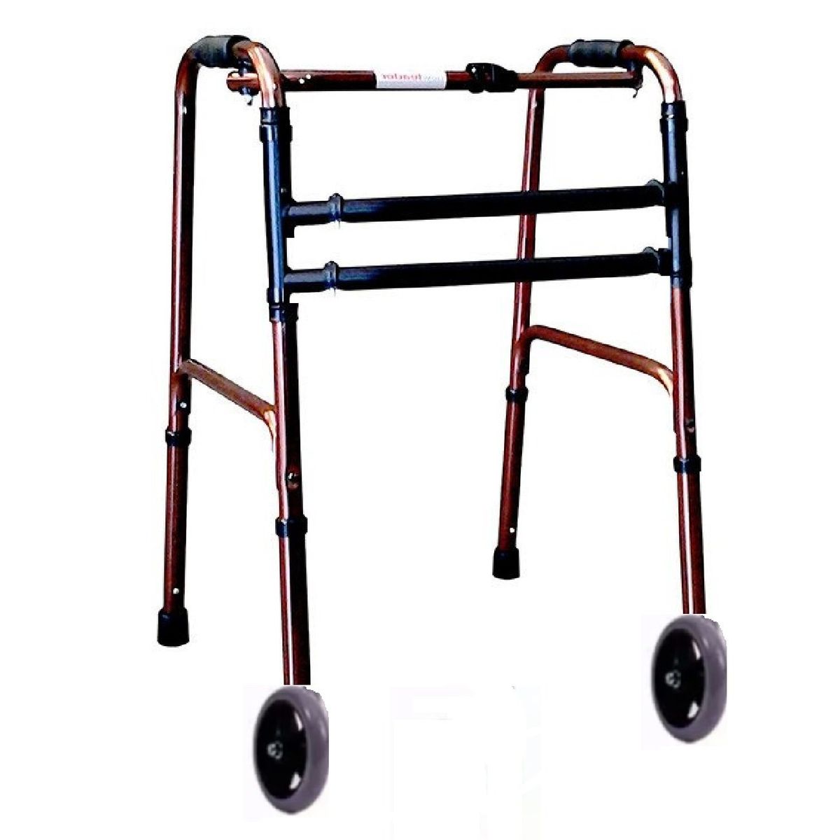 GENERICO - Andador De Aluminio Con ruedas Plegable