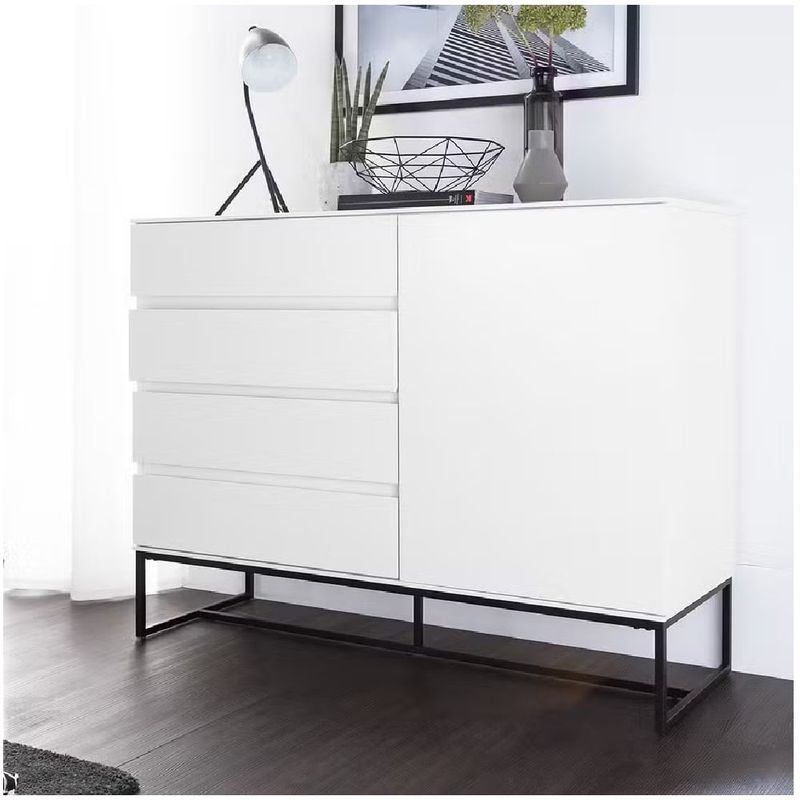 GENERICO - Aparador Moderno Winny Blanco R&R MUEBLES