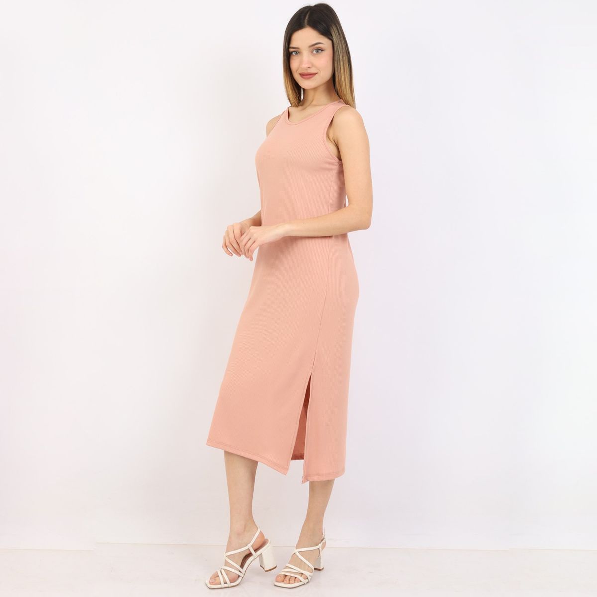 GENERICO - vestido casual mujer algodon