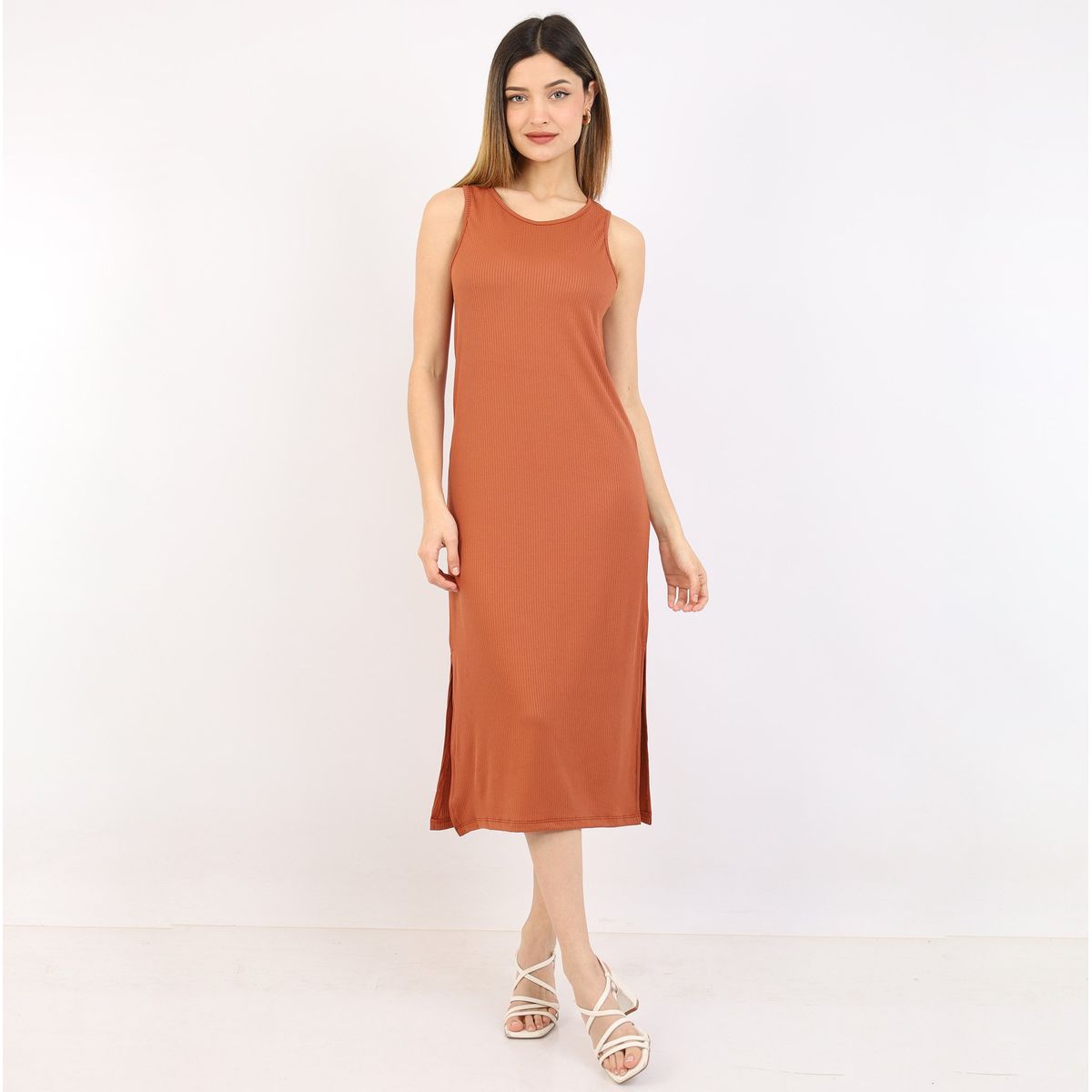 GENERICO - vestido casual mujer algodon