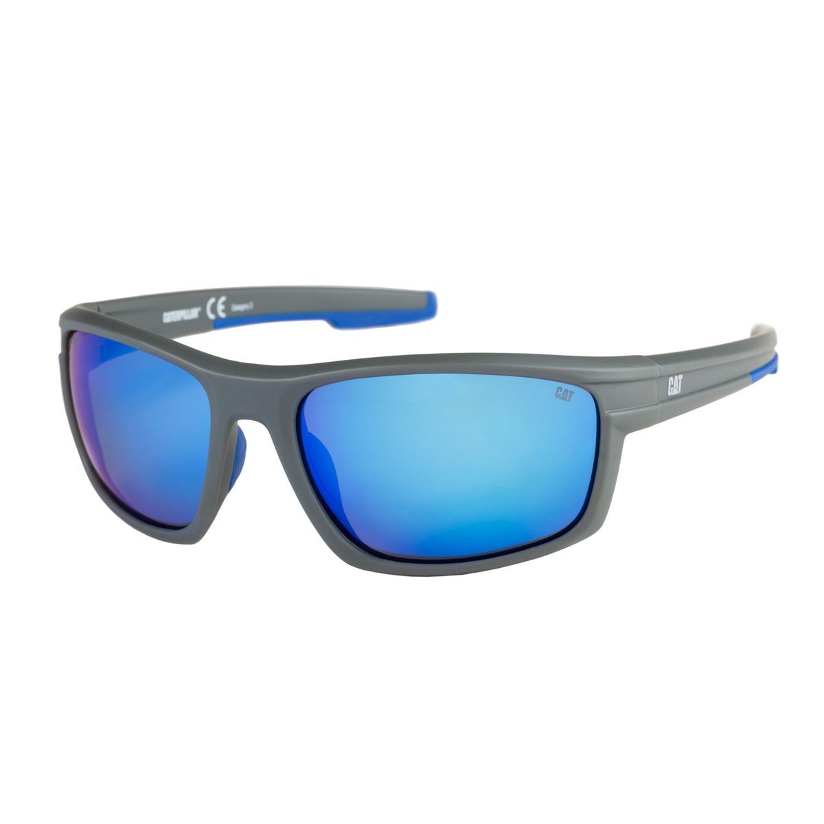 CATERPILLAR - Lentes de Sol Cat CTS Motor 108P Polarizados Luna Azulada UV