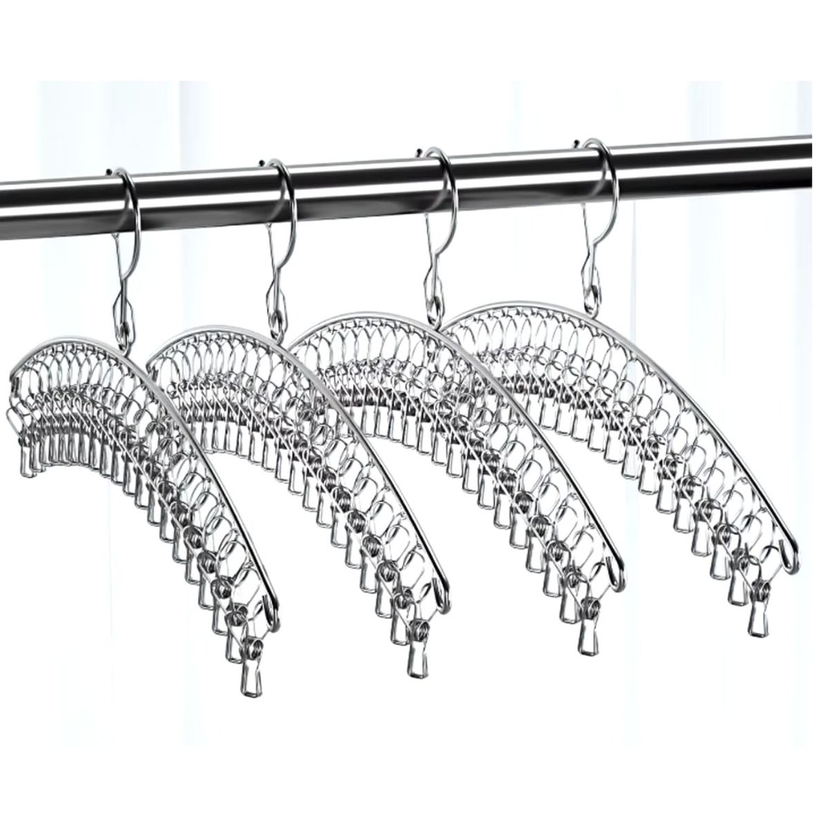 GENERICO - Colgador Para Secar Ropa De 20 Clips