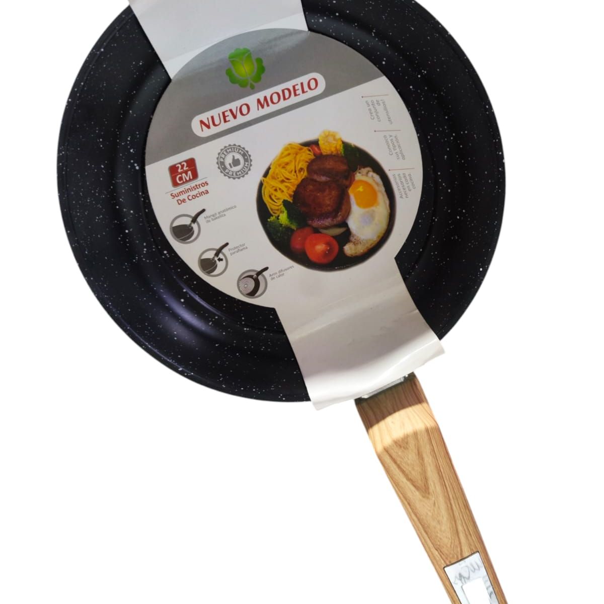 GENERICO - Sarten Antiadherente 22 Cm