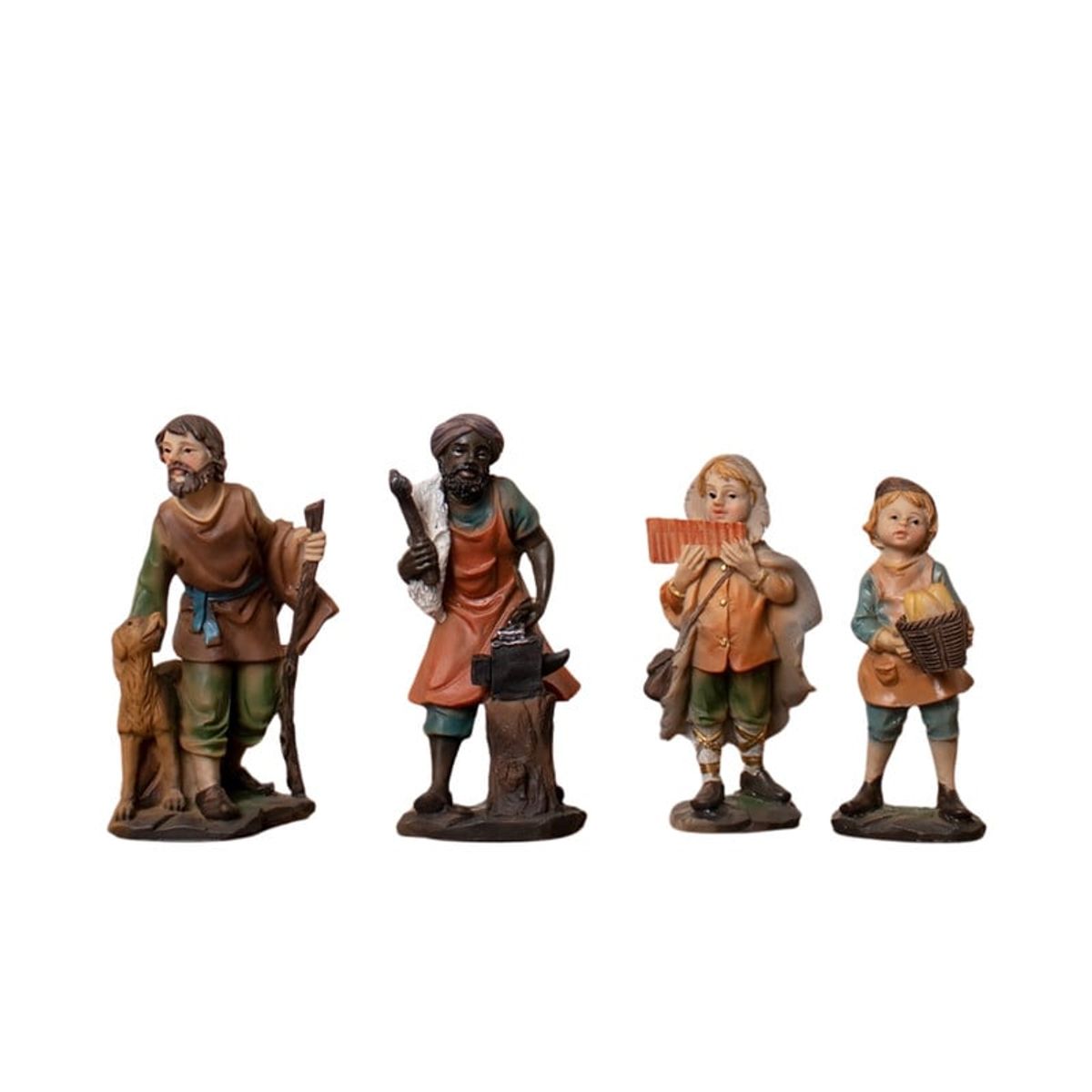 PANADECOR - Set De Aldeanos 11Cm Panadecor Personajes Decorativos Poliresina