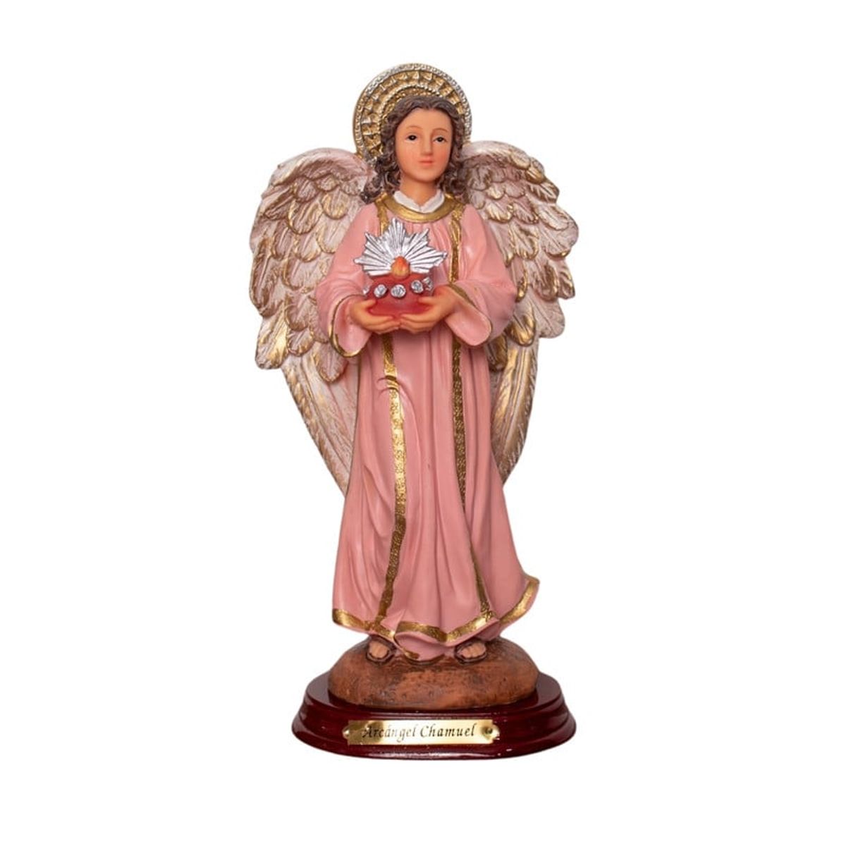 PANADECOR - Figura Decorativa Panadecor Arcángel Chamuel 21 Cm Poliresina