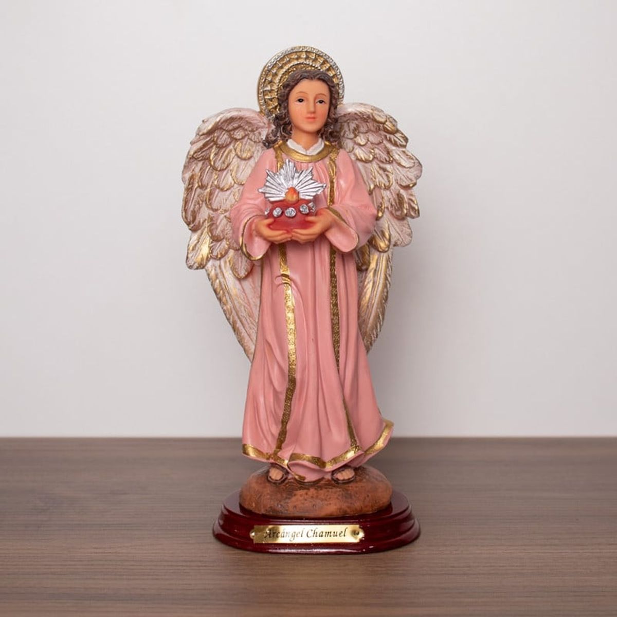 PANADECOR - Figura Decorativa Panadecor Arcángel Chamuel 21 Cm Poliresina