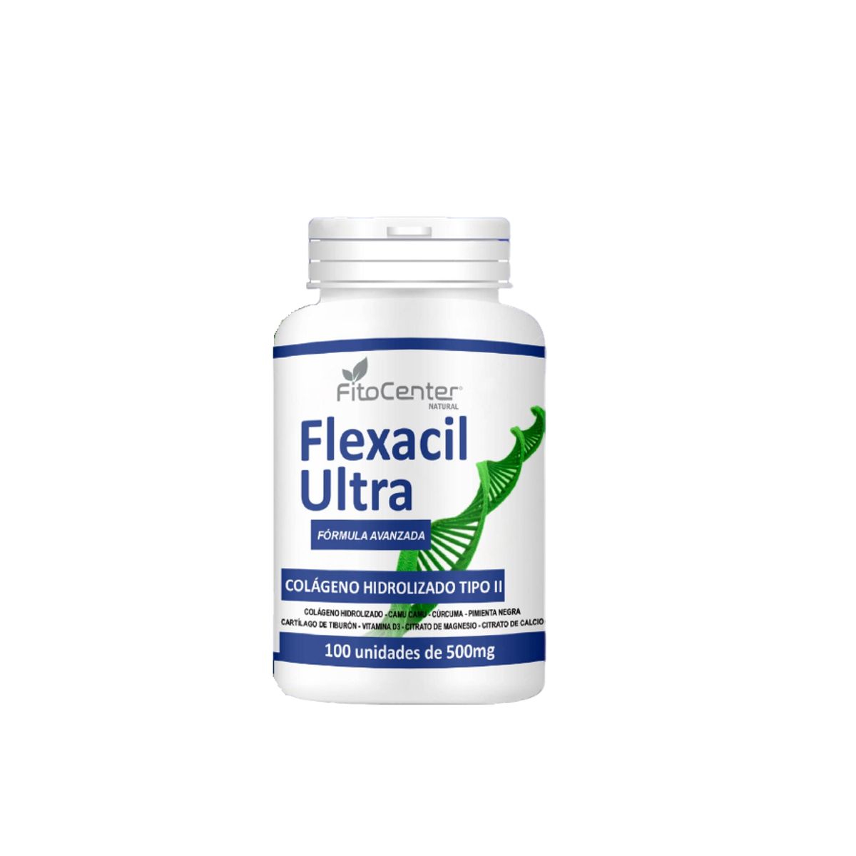 GENERICO - Flexacil Ultra 500mg Fitocenter Formula Avanzada100 Capsulas