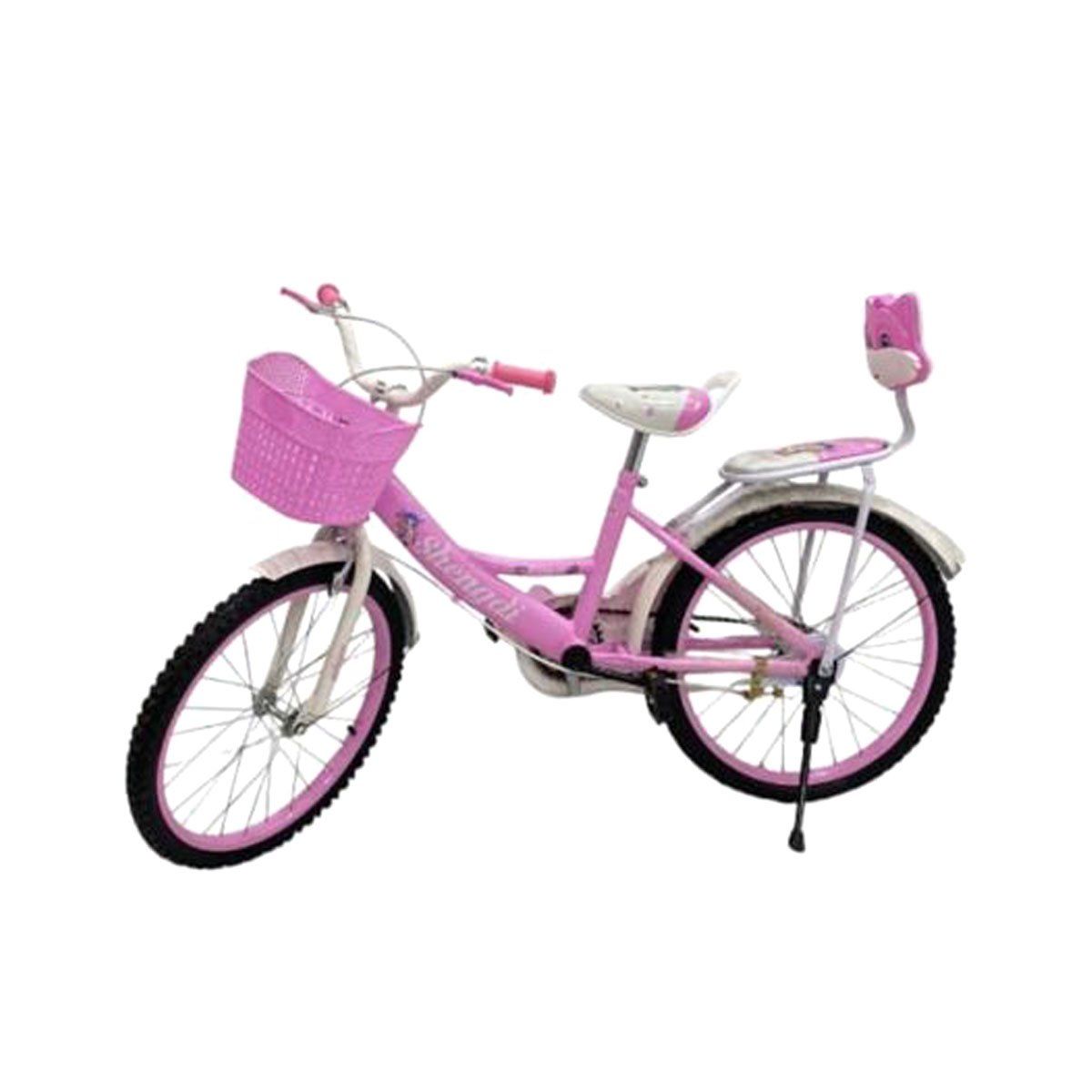 GENERICO - Bicicleta Vintage Para Niña Infantil Kids Aro 20 Rosado