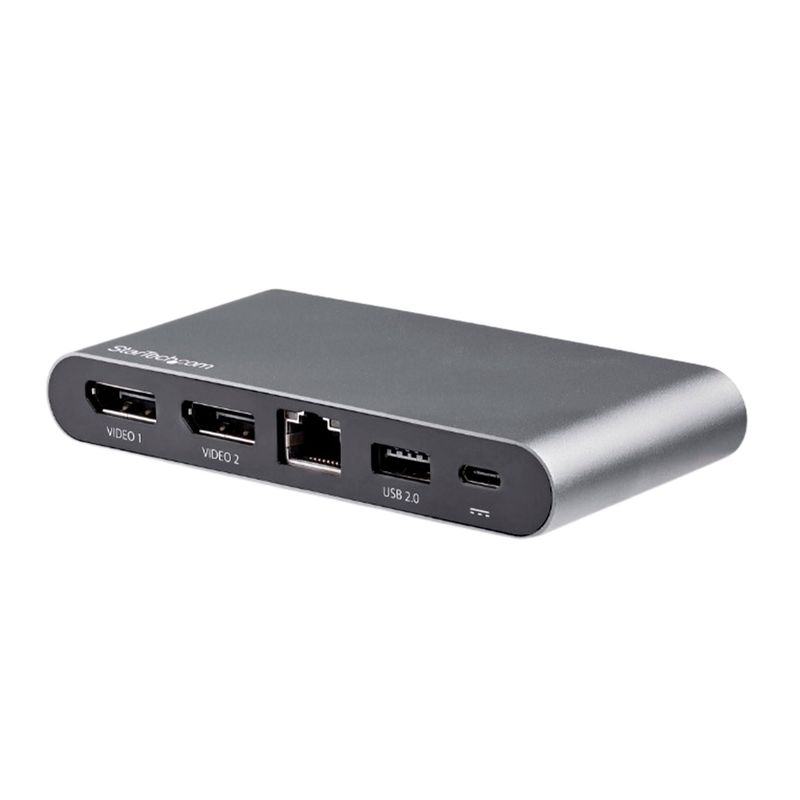 STARTECH - ADAPTADOR MULTIPUERTOS USB-C STARTECH 4K 1GBE NEGRO PN DK30C2DAGPD