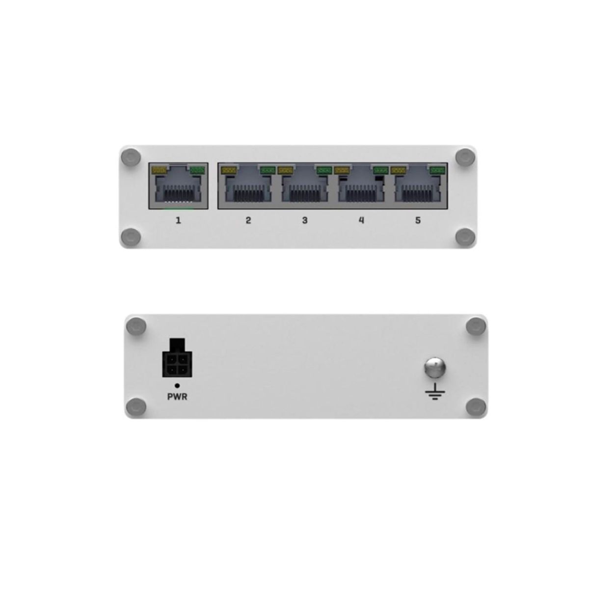 TELTONIKA - SWITCH TELTONIKA TSW110 5 PUERTOS RJ45 1000MBPS 10 GBPS PN TSW110