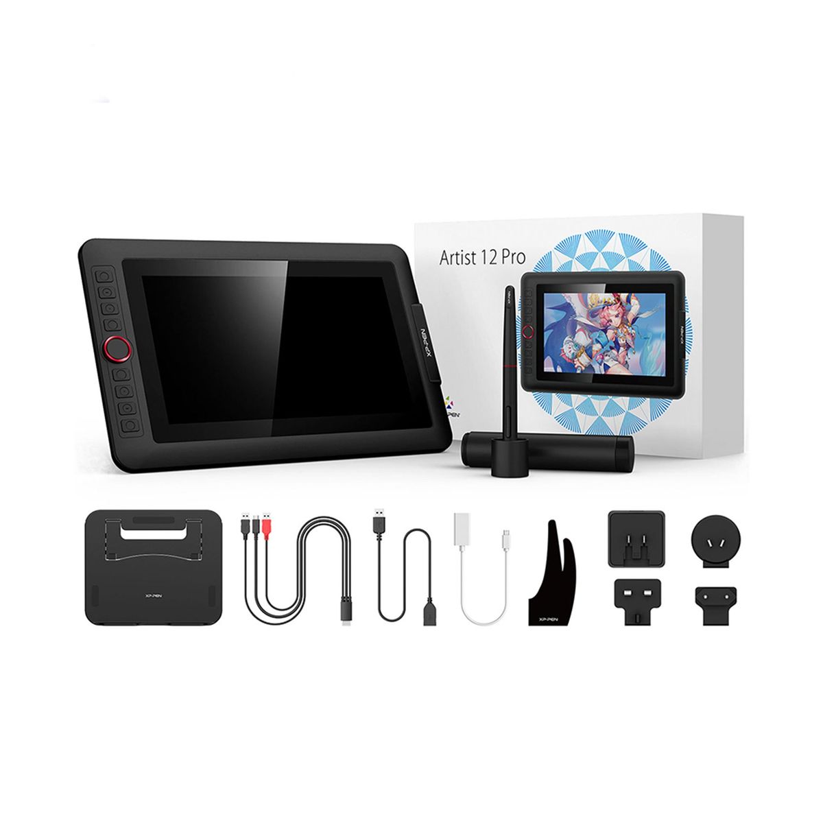 XP PEN - TABLETA GRAFICA XP-PEN CON PANTALLA DE 116P NEGRO PN ARTIST 12 PRO