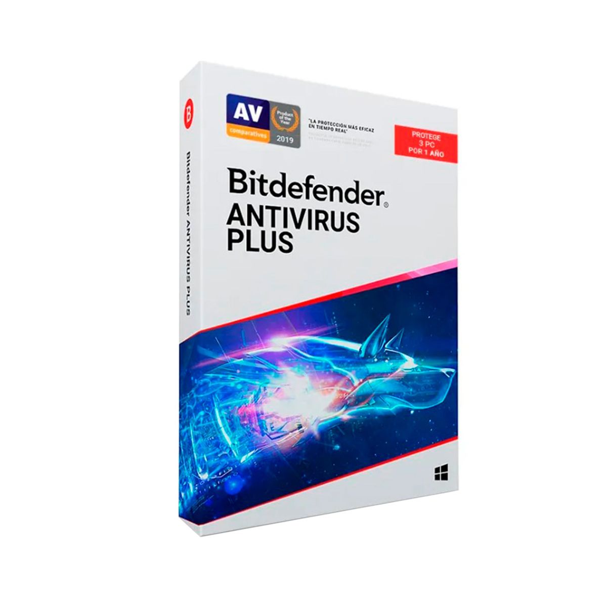 BITDEFENDER - SOFTWARE BITDEFENDER ANTIVIRUS PLUS PARA 3 PCS PN SWB11010059