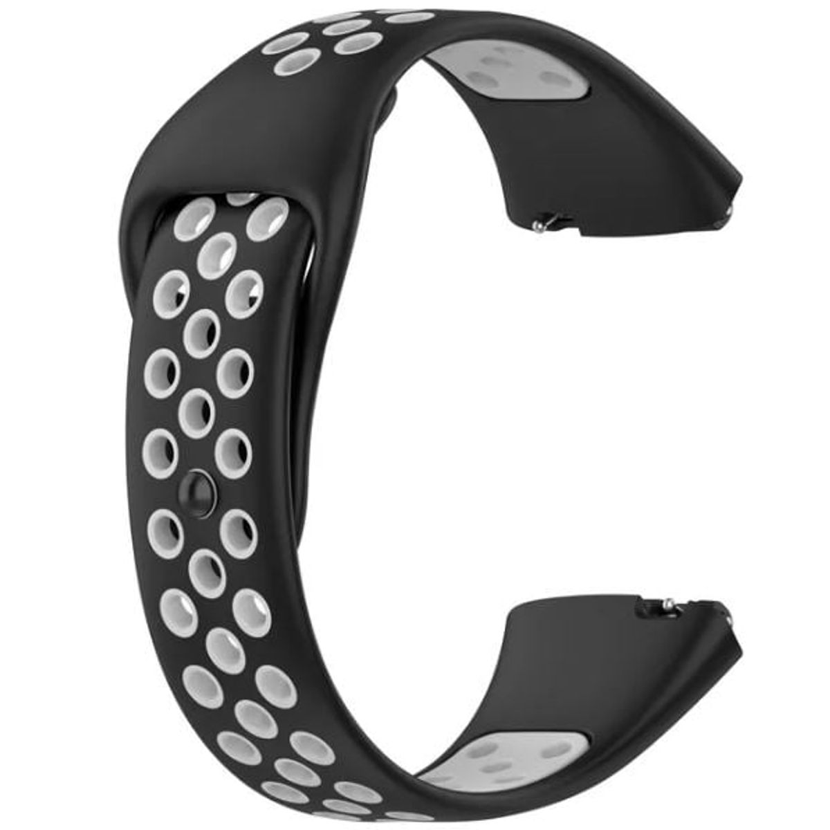 GENERICO - CORREA DEPORTIVA + BUMPER PARA XIAOMI REDMI WATCH 3 ACTIVE NEGRO/GRIS