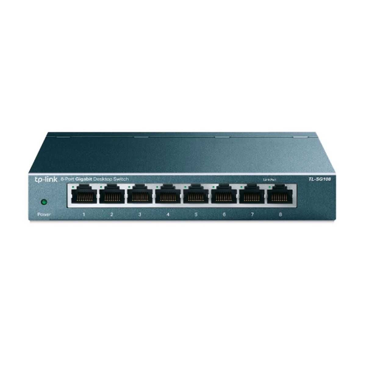 TP LINK - SWITCH TP-LINK TL-SG108 V9 8 PUERTOS GIGABIT 101001000MBPS