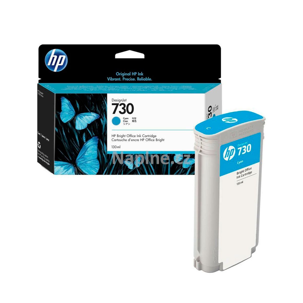 HP - TINTA HP P2V62A 730 130ML COLOR CIANPN P2V62A