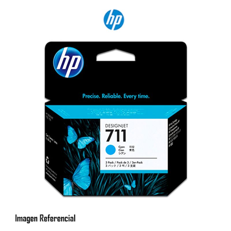 HP - TINTA HP CZ130A 711 DGJ T120T520 29 ML COLOR CIAN PN CZ130A