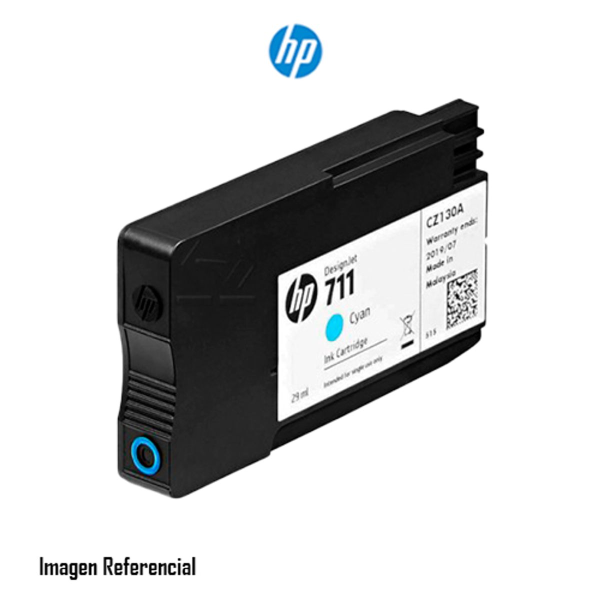 HP - TINTA HP CZ130A 711 DGJ T120T520 29 ML COLOR CIAN PN CZ130A