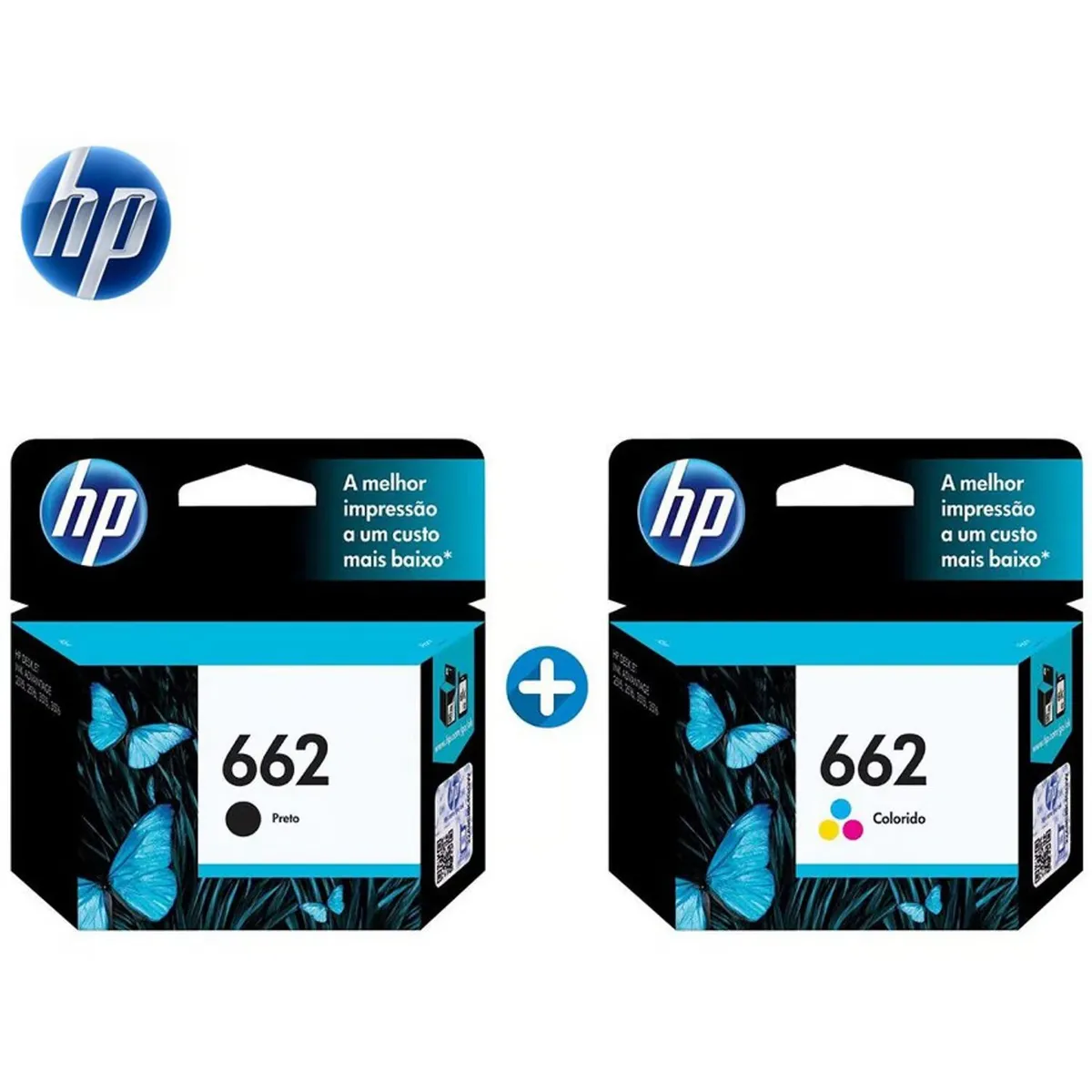 HP - Kit de tinta hp 662 tricolor y negro (cz104al) (cz103al) ORIGINAL