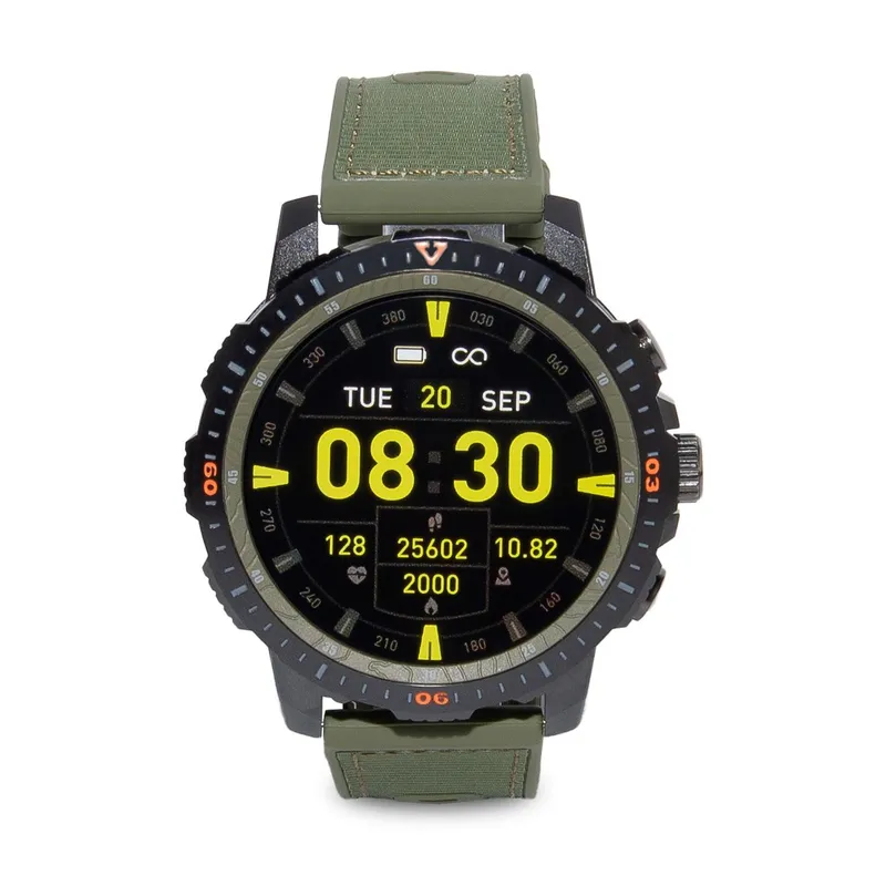 SUNTIME - SMARTWATCH RELOJ INTELIGENTE VERDE SMARTTIME HOMBRE SR08 SMART TIME