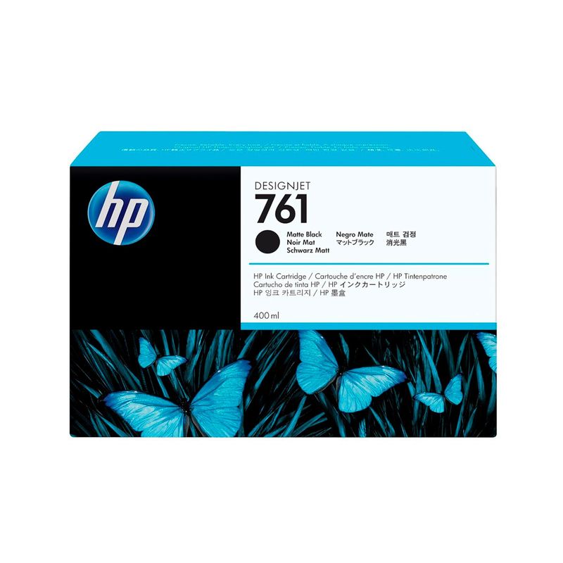 HP - TINTA HP CM991A 761 COLOR NEGRO MATTE 400ML PN CM991A