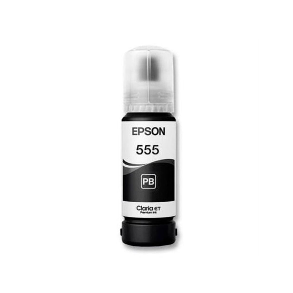 EPSON - Botella tinta EPSON T555 NEGRO L8160 L8180 ORIGINAL