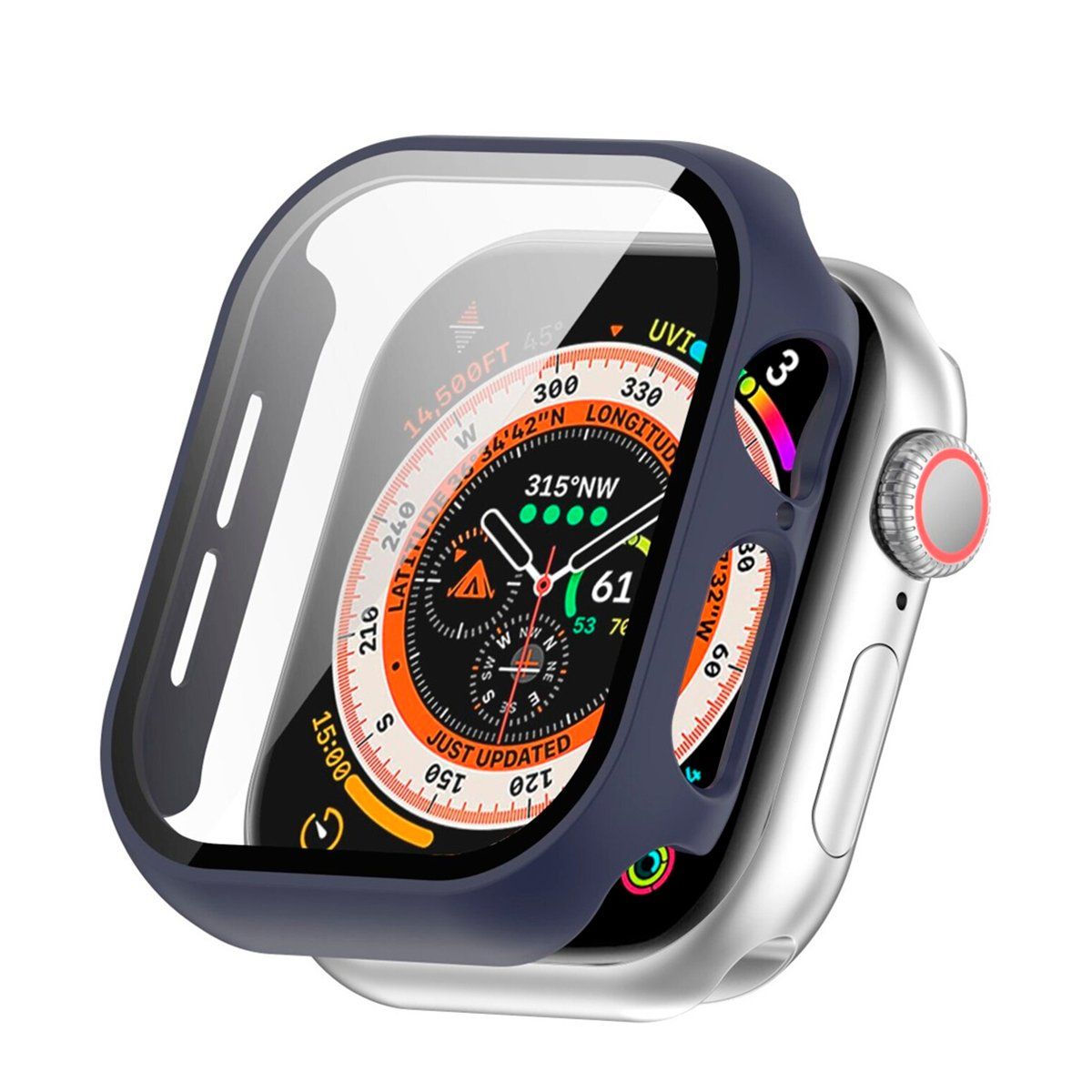 GENERICO - Case Bumper Para Apple Watch Serie 10 De 46mm Azul