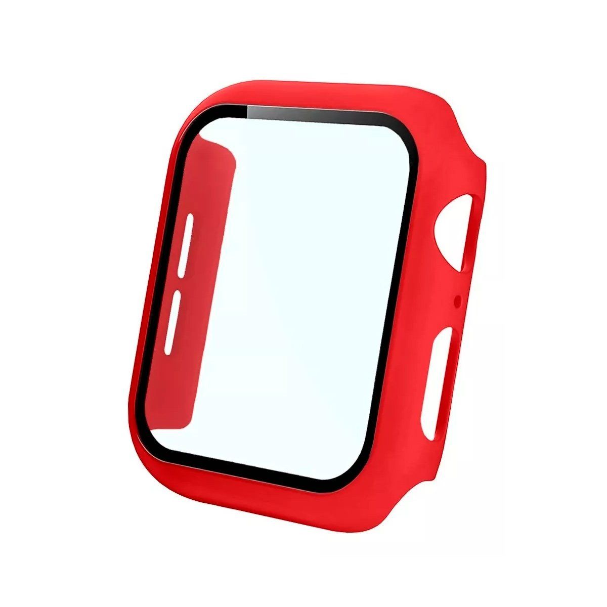 GENERICO - Case Bumper Para Apple Watch Serie 10 De 46mm Rojo