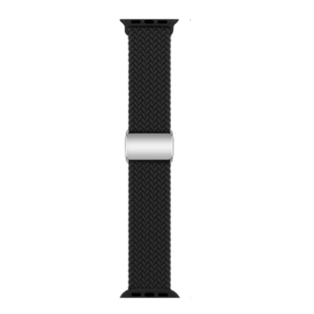 GENERICO - Bumper + Correa Nylon Para Watch Serie 10 De 46mm Negro