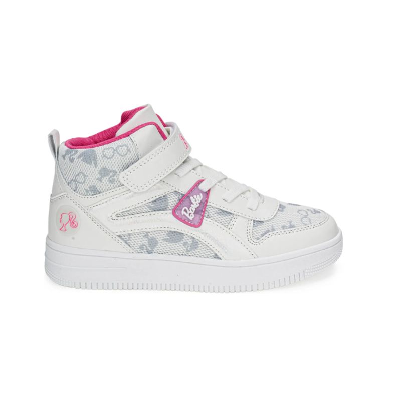 BARBIE - Zapatillas Barbie Botin Plateado Niña