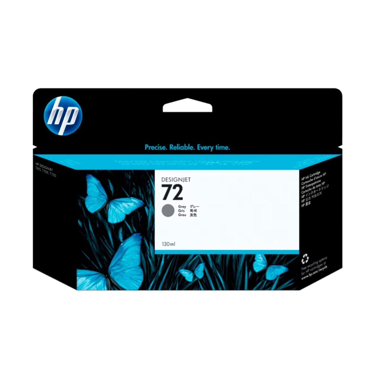 HP - TINTA HP C9374A 72 DE 130ML T610T1100 COLOR GIS PN C9374A