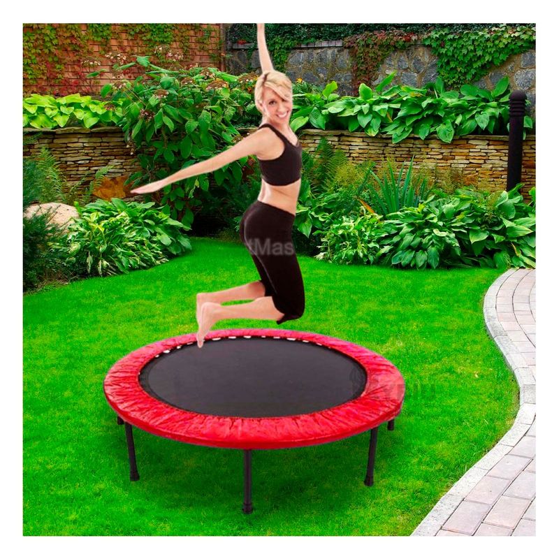 GENERICO - Trampolin Liviano y Robusto Talla M de Color Rojo