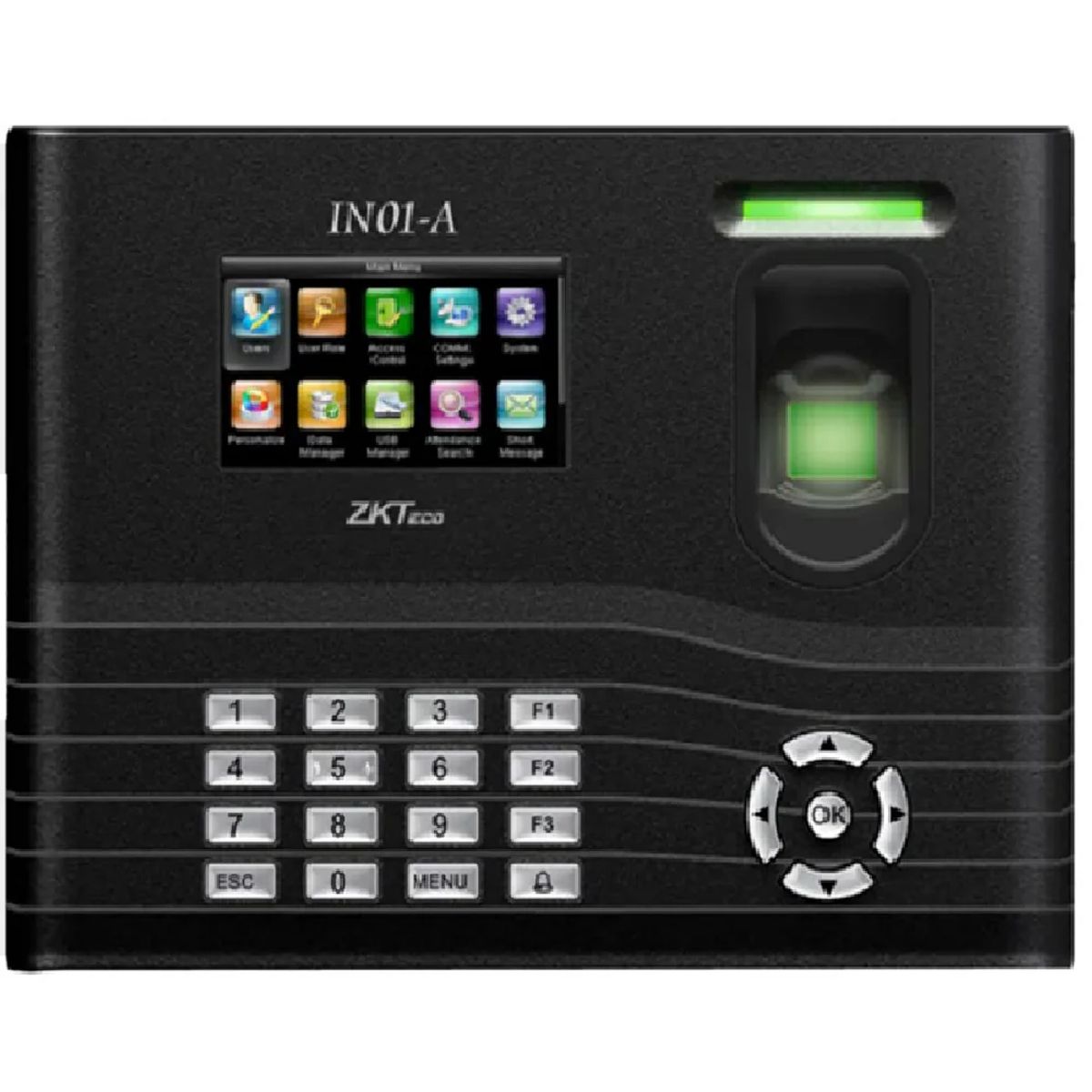 ZKTECO - ZKTeco Control de Acceso y  Asistencia con  Huella Digital  IN01-A