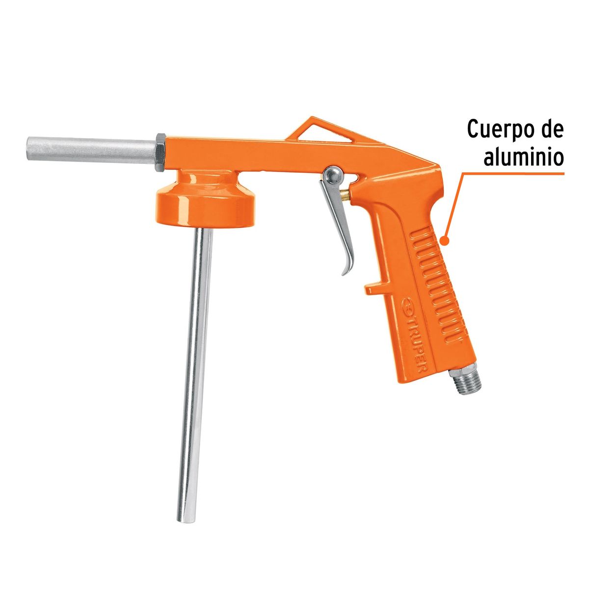 TRUPER - Pistola para Sopletear Recubrimiento para Compresora 19232 Truper