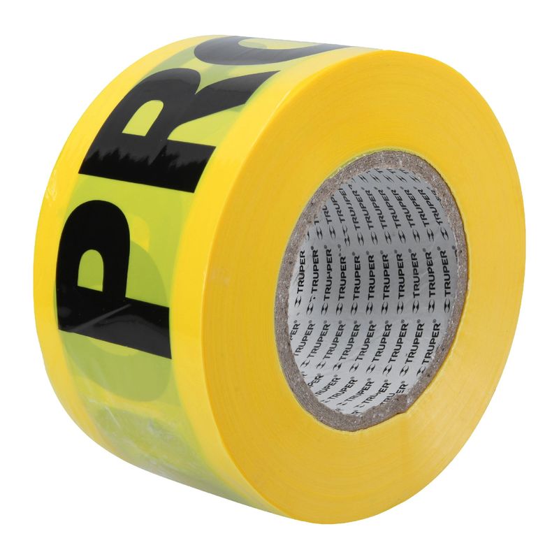 TRUPER - Cinta 3" x 305m de Seguridad Prohibido 12579 Truper