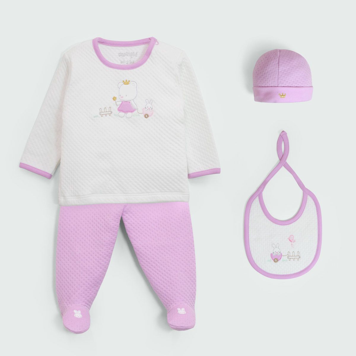 KUKULI - AJUAR CORONITA M1266 DE BEBITA