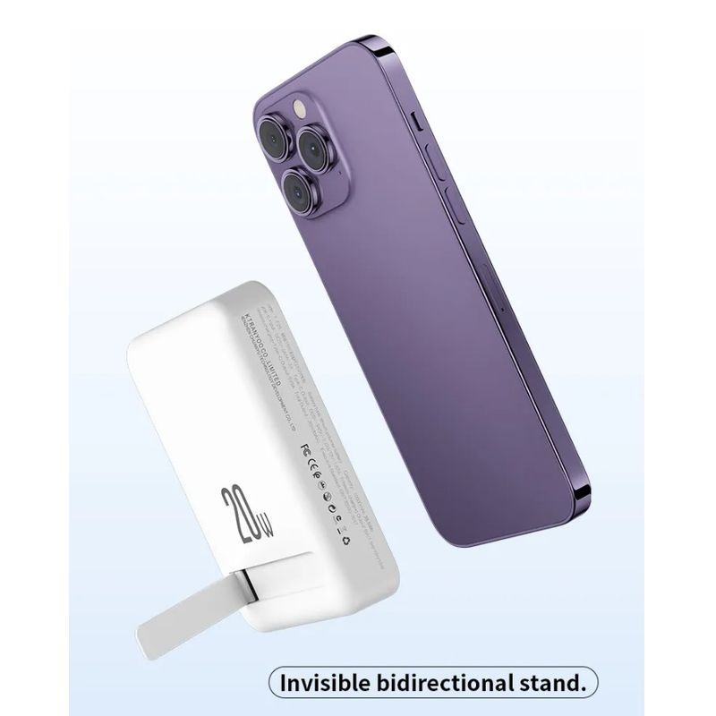 Cargador inalambrico 10000mA 20W Para Iphone Bateria Portatil