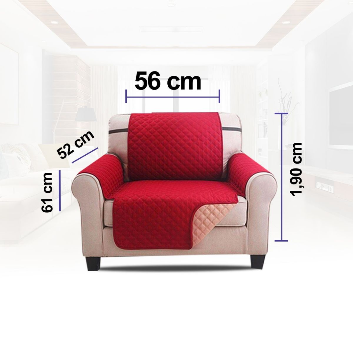 CRISAL - Cobertor de Reclinable un cuerpo