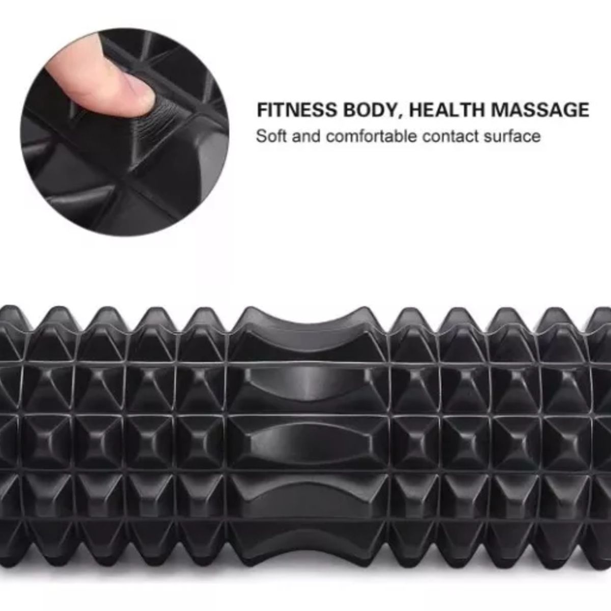 GENERICO - Rodillo Deportivo Yoga Fitness Masaje Terapia Ejercicio