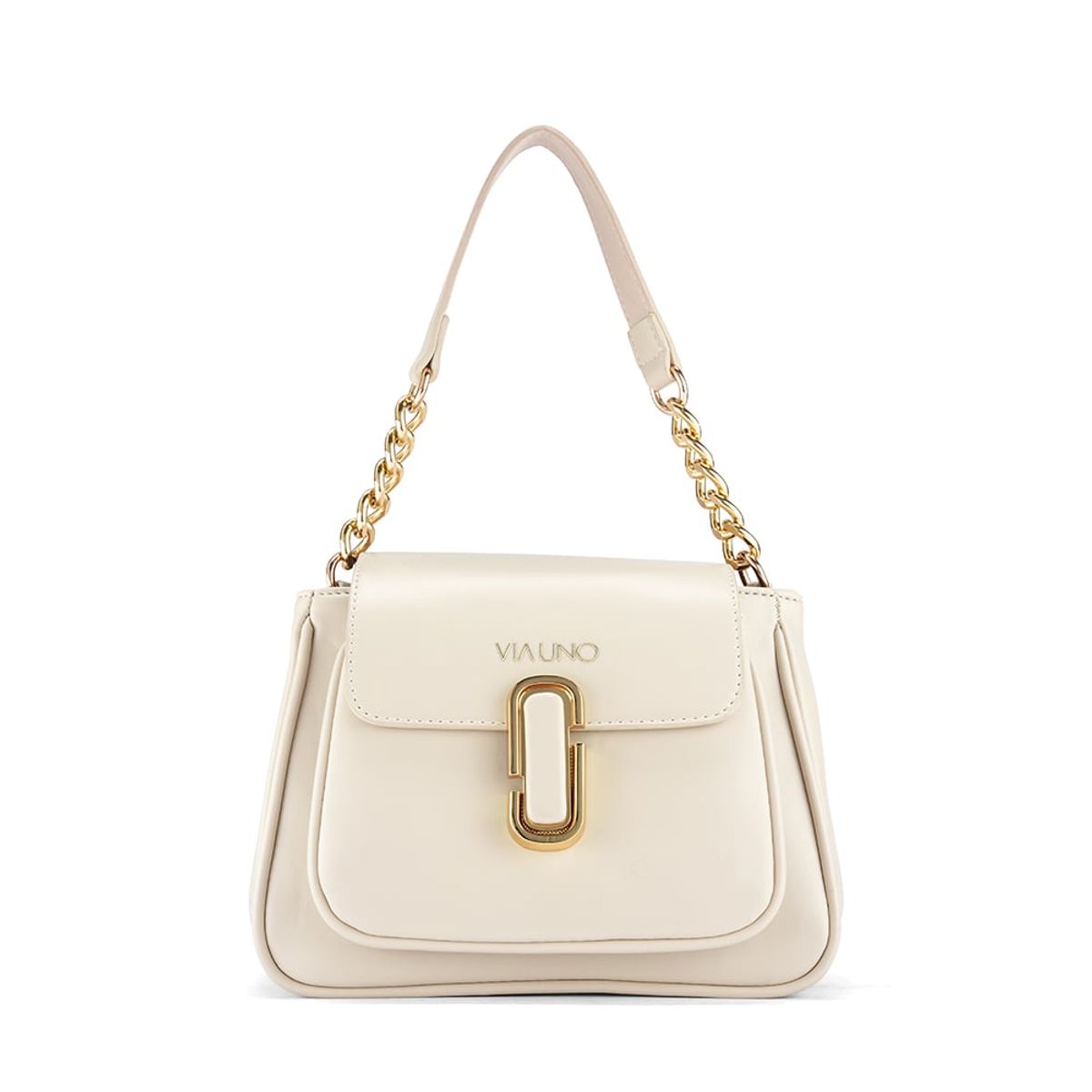 VIA UNO - Cartera Via Uno RZ6532-1 Beige - Mujer