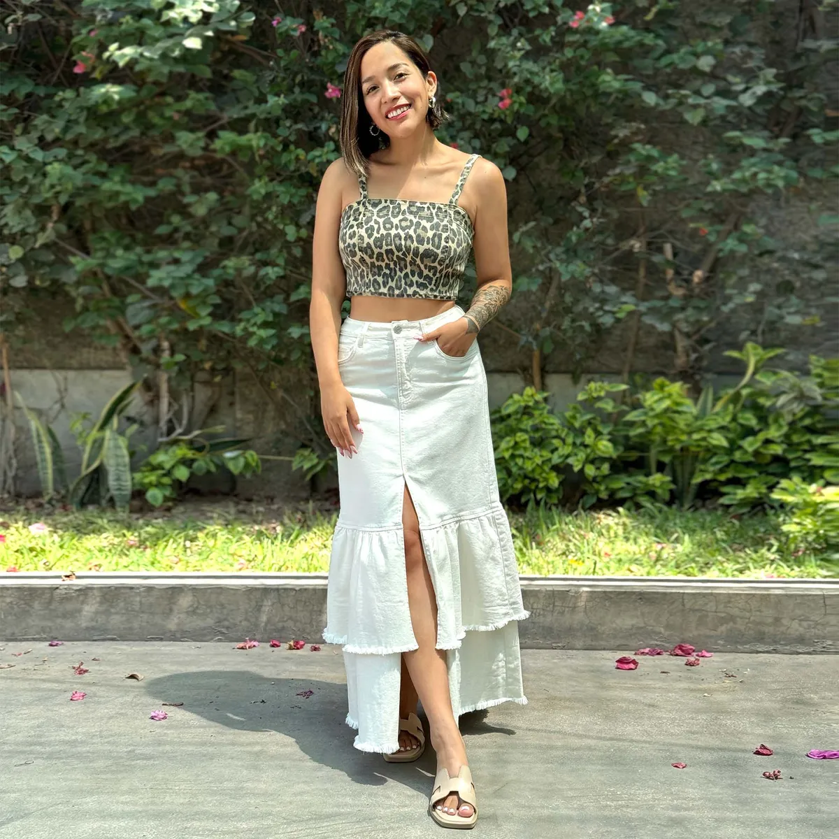 COTTON'S JEANS - TOP ANIMAL PRINT PARA MUJER DEPHNE