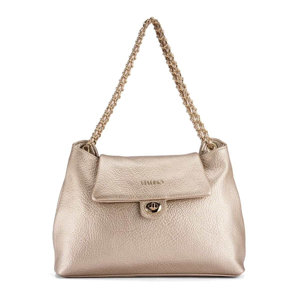 VIA UNO - Cartera Via Uno RH3201-2 Gold - Mujer