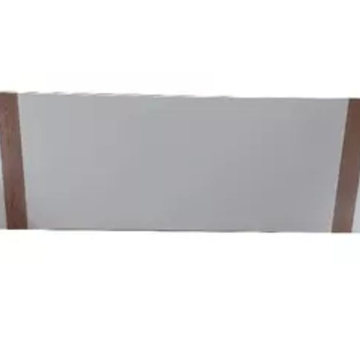 TU MESITA - Cabecera de cama flotante + veladores flotantes Miluska BlancoMarrón