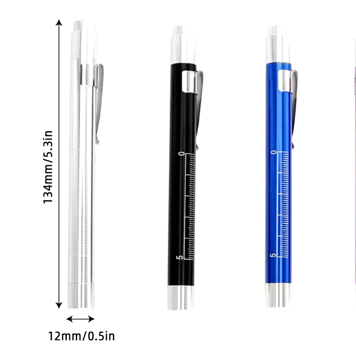 GENERICO - LINTERNA MÉDICA OVOSCOPIO TIPO LAPICERO MORADO