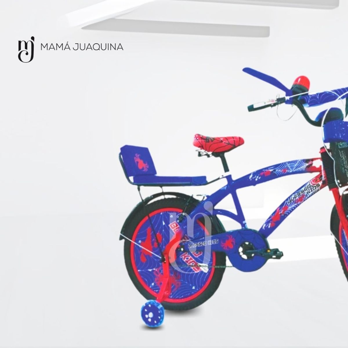 KINGDOM - Bicicleta para Niños Aro 20 «SPIDER RIDER» Blue