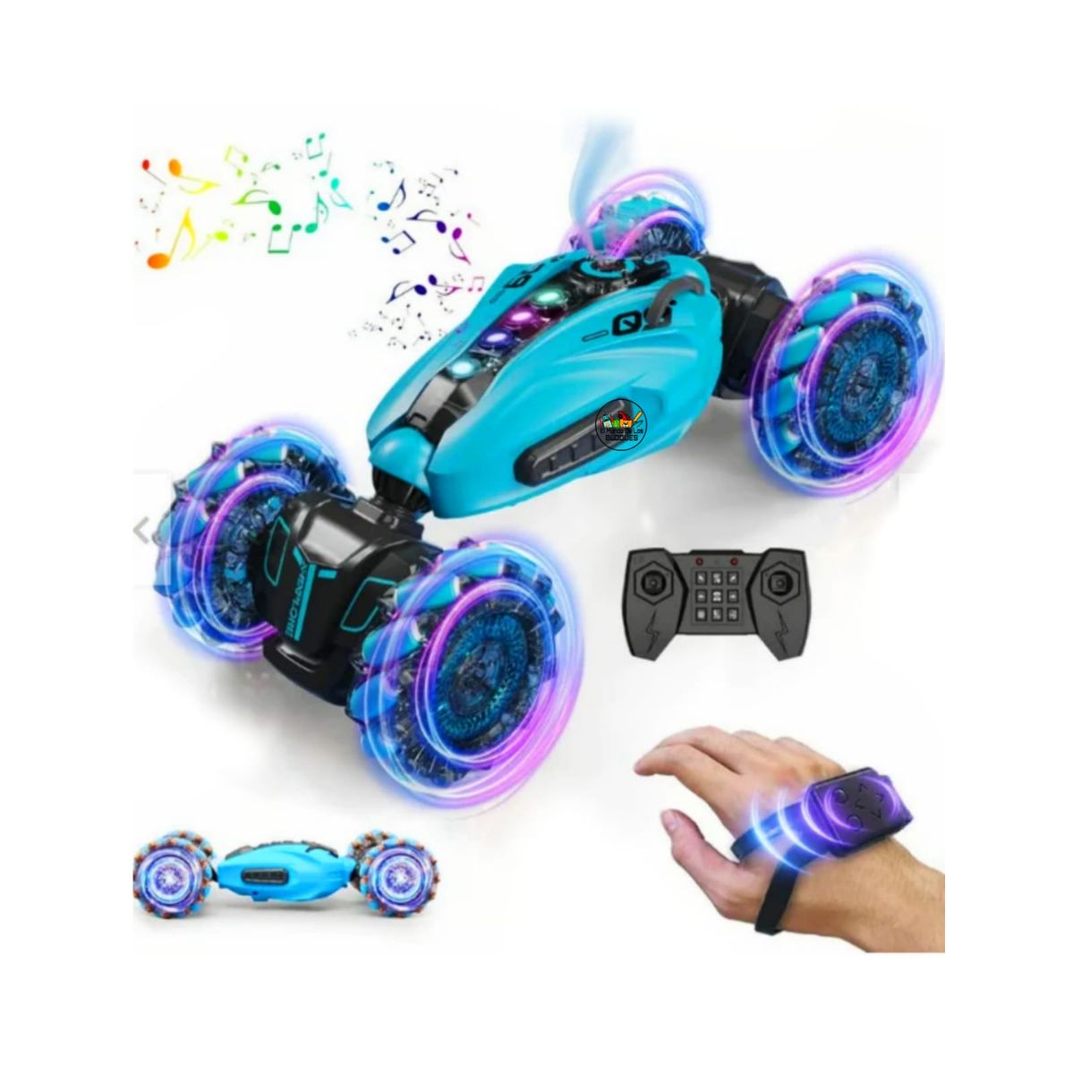 1ST CHOICE - auto acrobatico 360 grados bota humo con sensor de mano