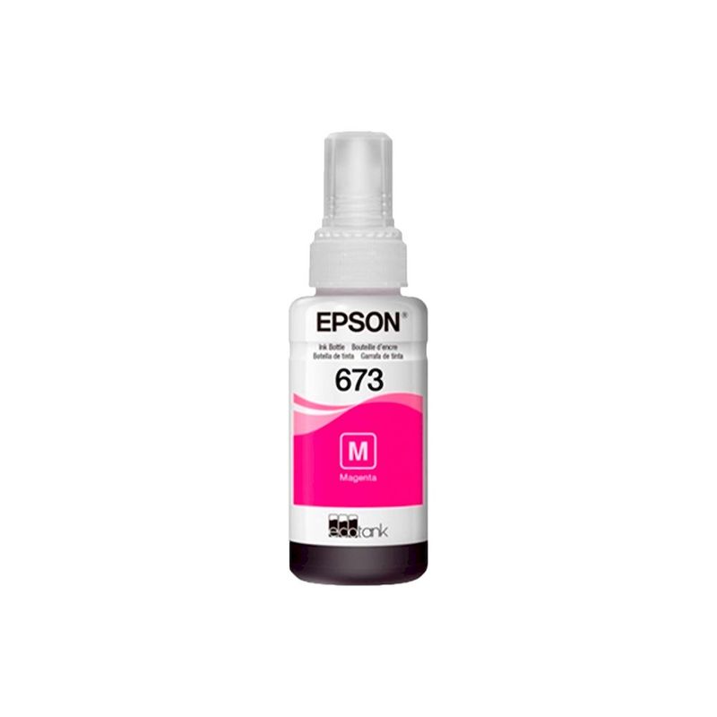 EPSON - Botella Tinta Epson MAGENTA 673 T673 Ecotank L800 L1800