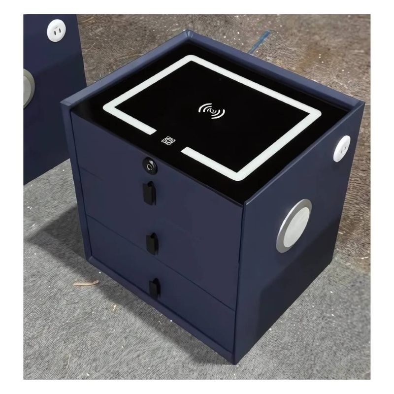 SHEEPBUSTER - Mesa de Noche Inteligente Multifuncional 5 en 1 Azul