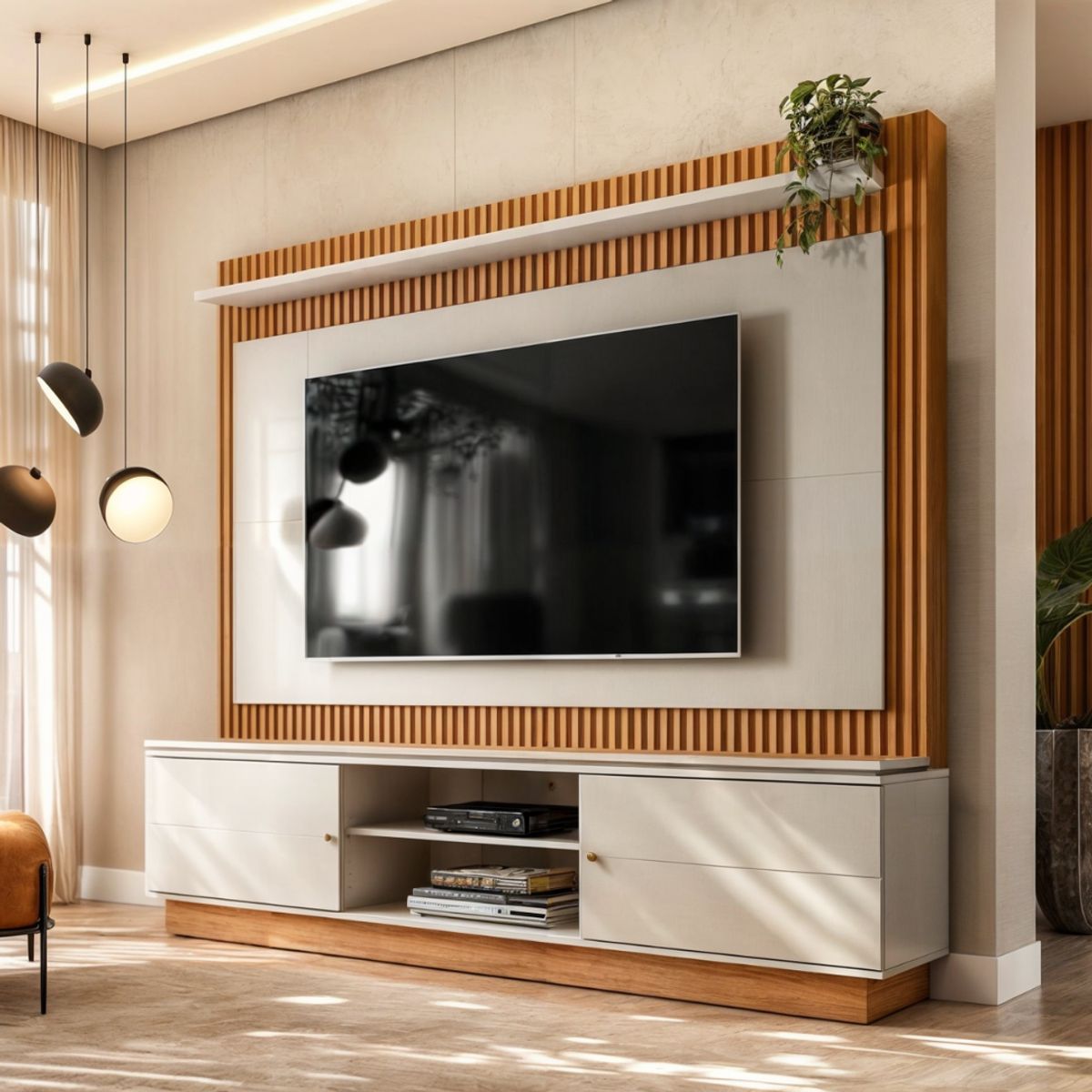 GENERICO - Centro de Entretenimiento Victoria 2 Puertas - Minimalista