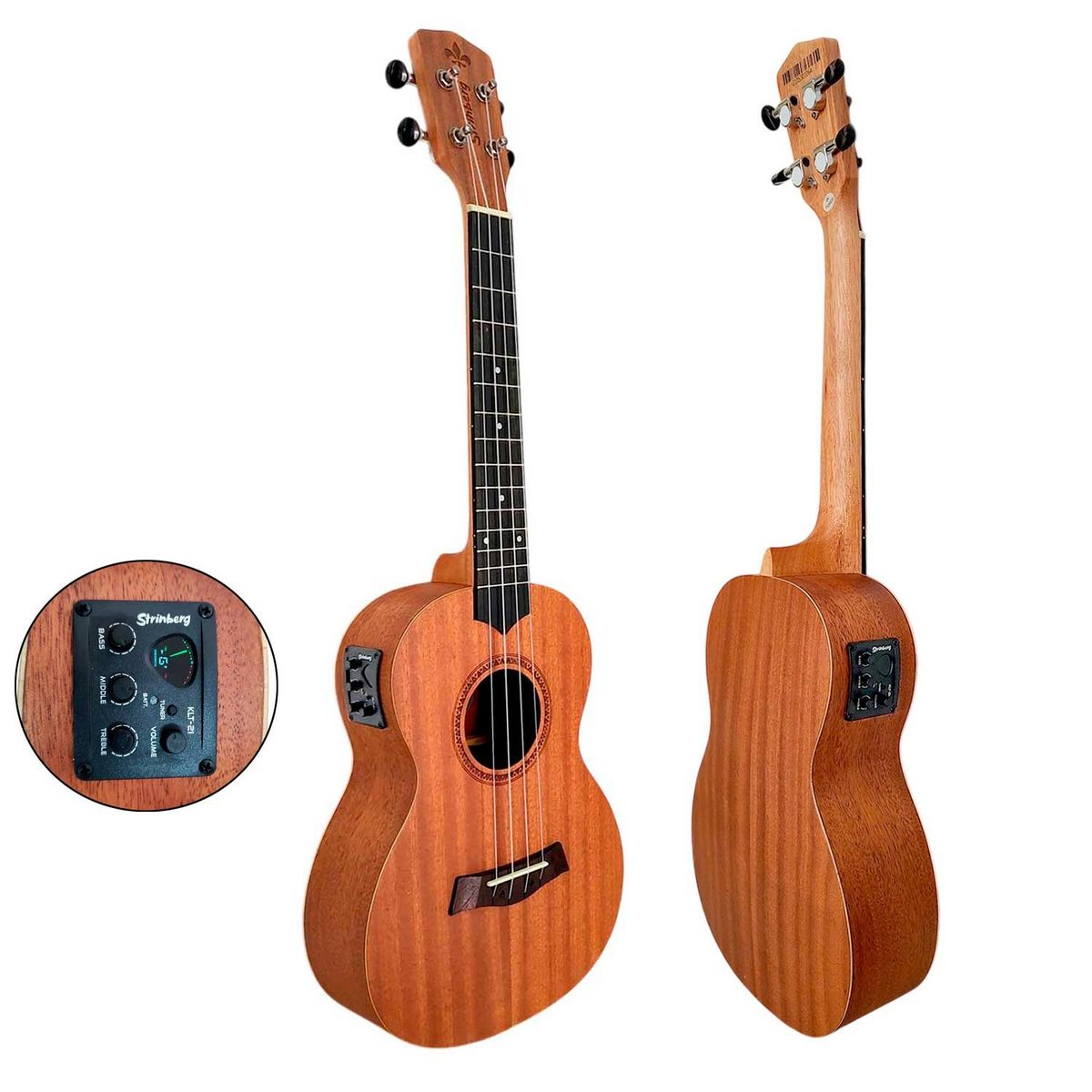 GENERICO - String - Ukelele Tenor Electroacustico Afinador Incorporado